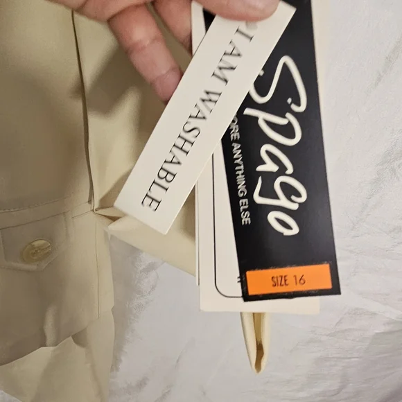 Elegant Cream Women's Blazer #193 - Picture 10 of 11